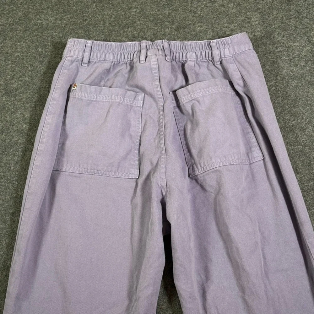 Big Bud Press Western Pants Lilac Purple High Waisted Cotton Straight Leg M